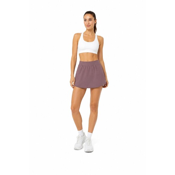 HALARA Pants - Halara Everyday Athletic Skort Built-In Shorts Mauve NWT Medium